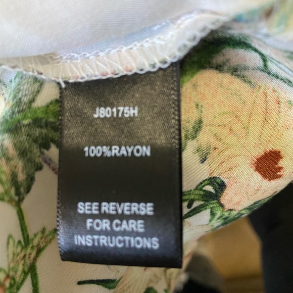 Aakaa Tropical Floral Beach Summer Vacation Coverup Kimono - Sz- S - Picture 11 of 15